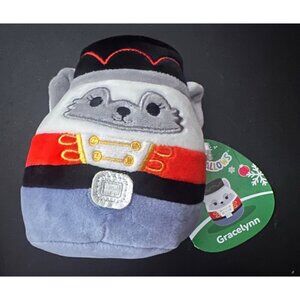 Squishmallows‎ Gracelynn Plush Toy Nutcracker 5" Soft Stuffed Animal Kellytoy
